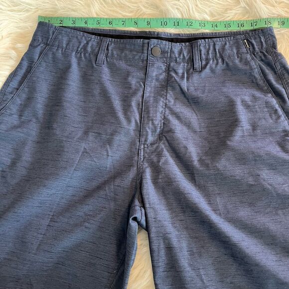 Hurley X Nike Dri-Fit Men’s 36 Blue Flat Front‎ Chino Shorts Casual Lightweight - Picture 9 of 11